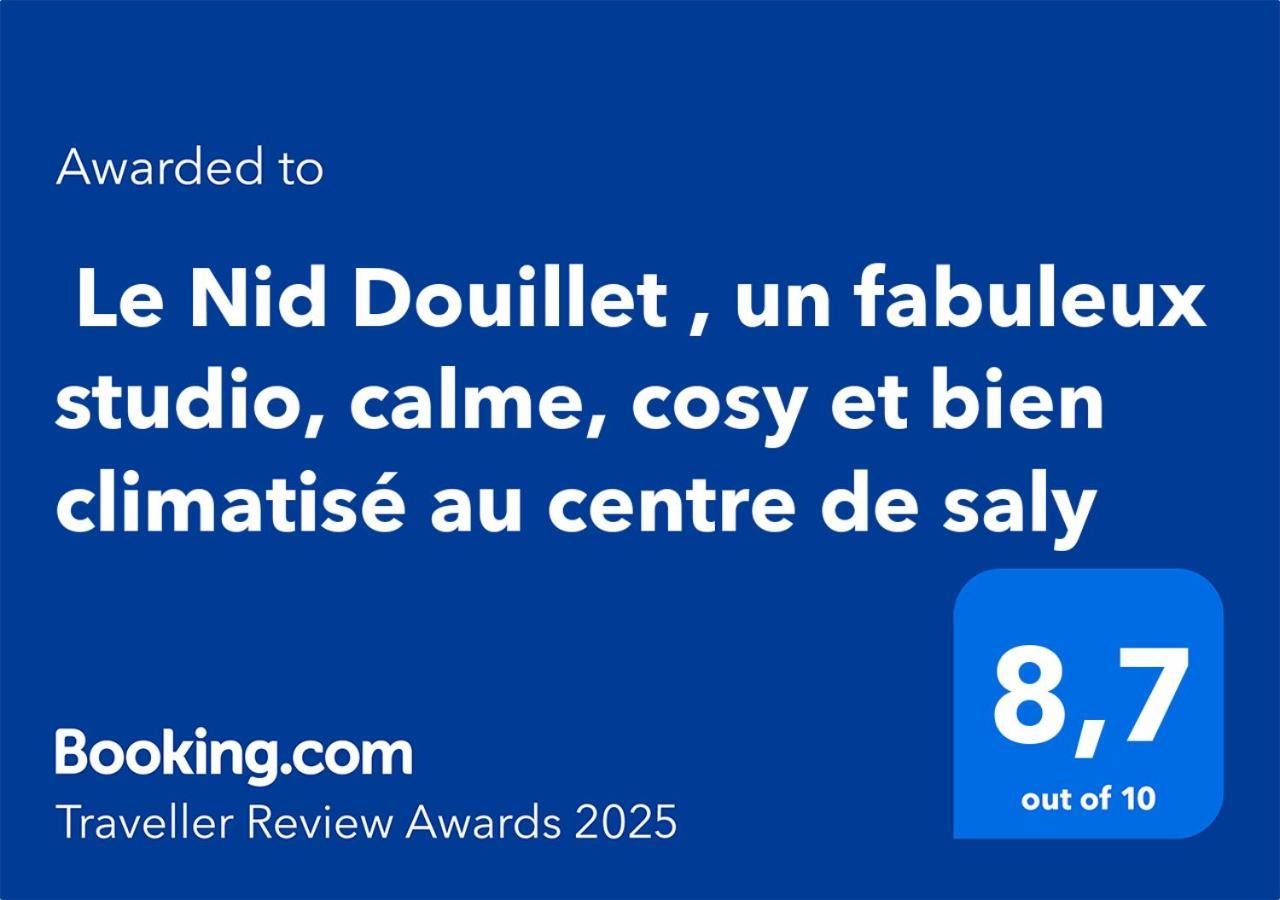 " Le Nid Douillet ", Un Fabuleux Studio, Calme, Cosy Et Bien Climatise Au Centre De Saly Exteriör bild